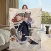 Flannel and warm xavier comfort  soft Love plush blanket for Caleb sofa living room office Deepspace bedroom Sylus travel  gift