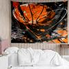basketball Print Tapestry, Backdrop, Easy Setup, Ideal for Bedroom, Office & Living Room, with Aesthetic Wall Hanging Decor.