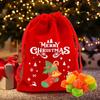 5/10pcs Drawstring Pouch Christmas Velvet Bags Jewelry Packaging Storage Bag  For Christmas