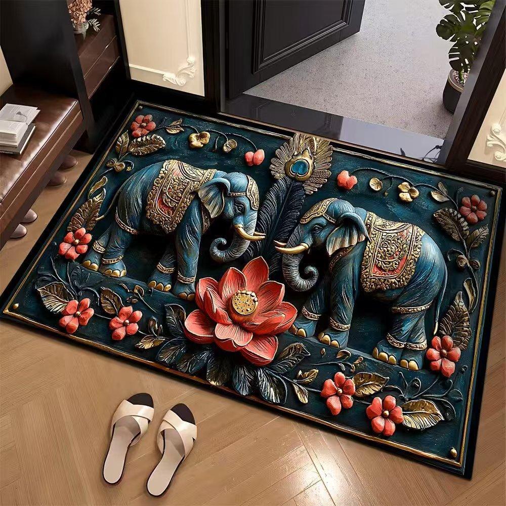 2025New Absorbent Mat for Home Bathroom Kitchen Non-Slip Carpet Quick-Dry Diatomaceous Earth Foot Mat Dirt-Resistant Easy To Clean Door Mat