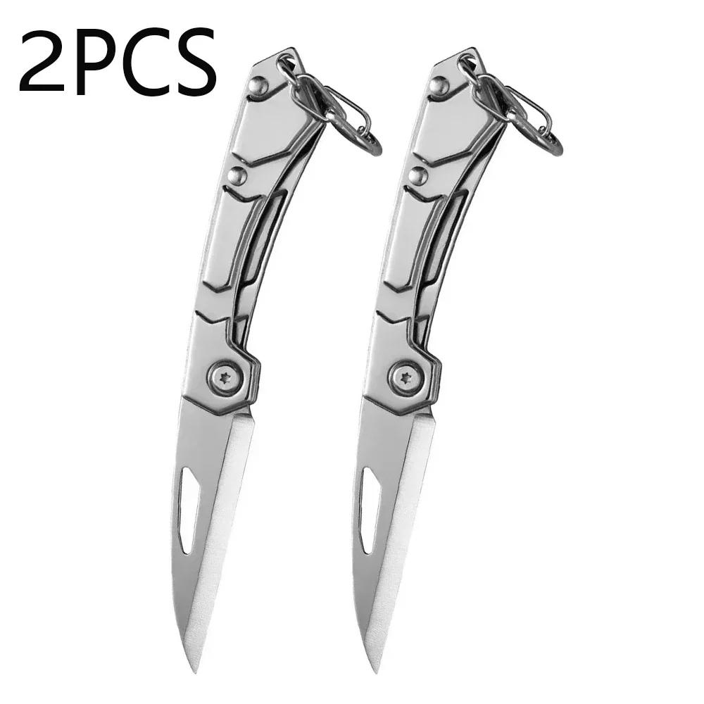 Camping folding knife fruit knife, professional outdoor knife, sharp knife portable hunting knife, multi-functional pocket knife