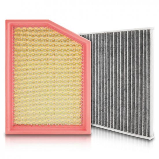 

Combo Set Engine & Cabin Air Filter for 2014-2018 Jeep Cherokee L4 2.4L V6 3.2L