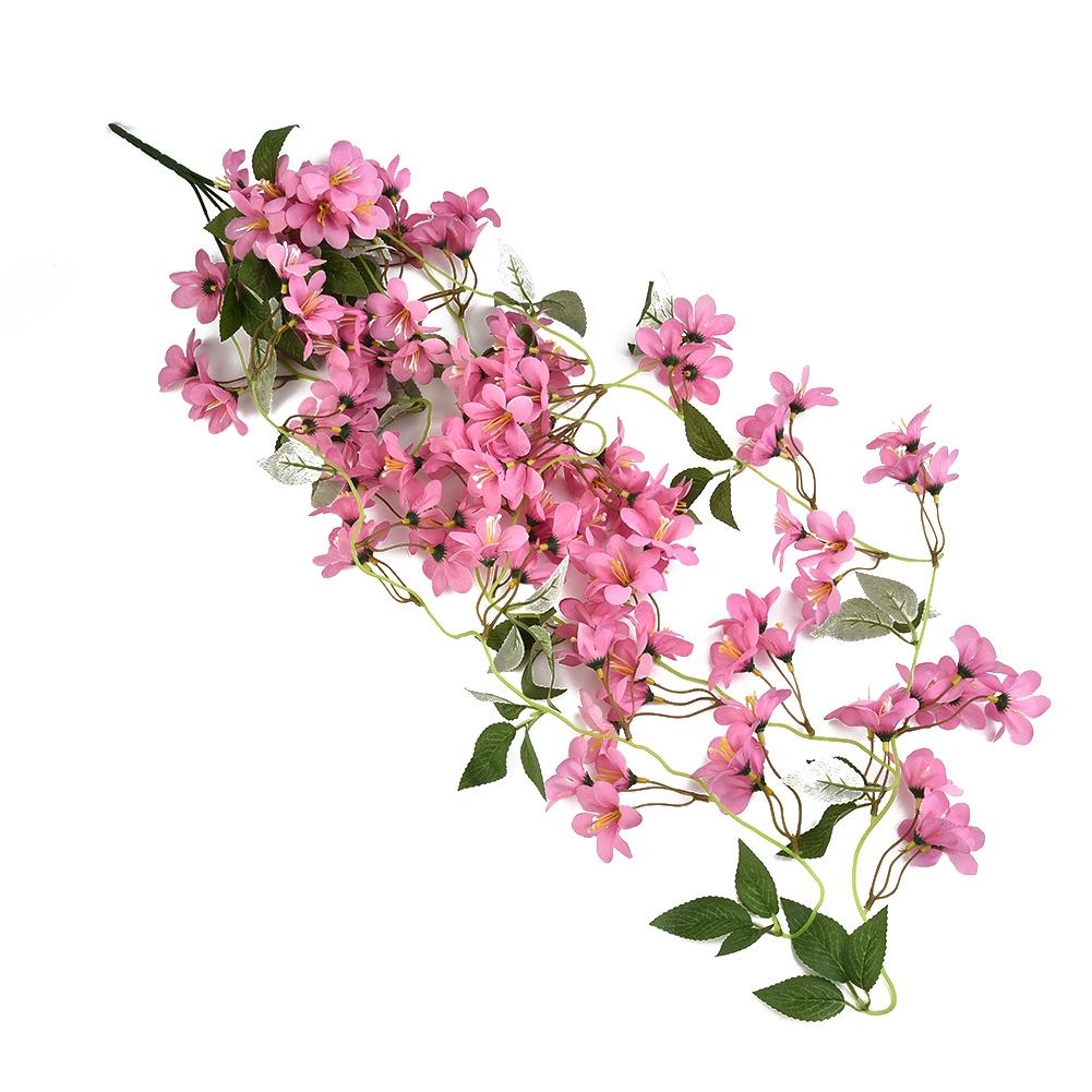 Artificial Hanging Vine DIY Fake Morning Glory Garden