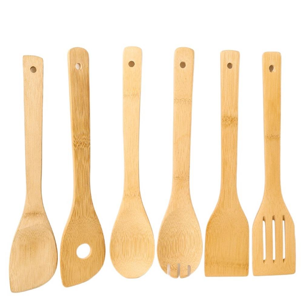 

3pcs Safe Bamboo Cookware Set Ecofriendly Cooking Utensils Kitchen Cooking Tools