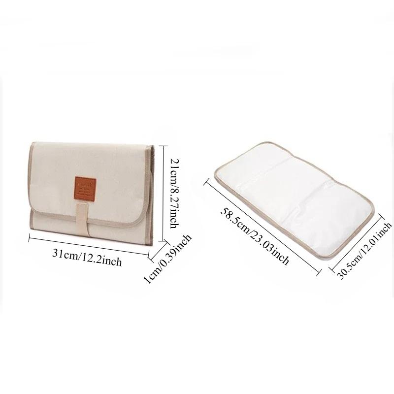 Travel Portable Diaper Mat, Baby Changing Table Mat, Light, Thin and Foldable, Suitable for Gentle Hand Washing | baby products.