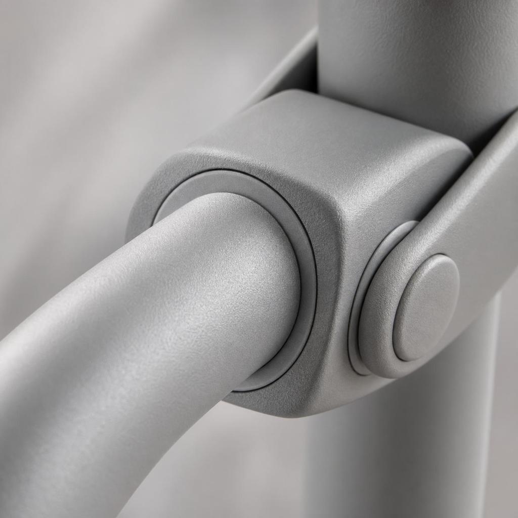 Toilet Safety Grab Bar No-Tools-Needed Bathroom Aid Sturdy for Seniors, Disabled