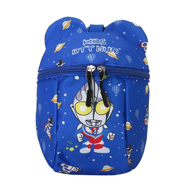Spring 2024 Children s Backpack Cute And Fun Cartoon Design For Kindergarten Students синий