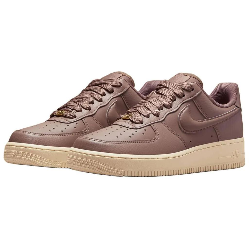 New Nike Air Force 1 Low '07 Next Nature Mink Brown Bulbous Swoosh Women's HF2014-200