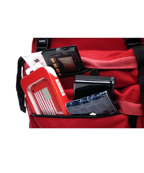 The Earth Disaster Backpack Red