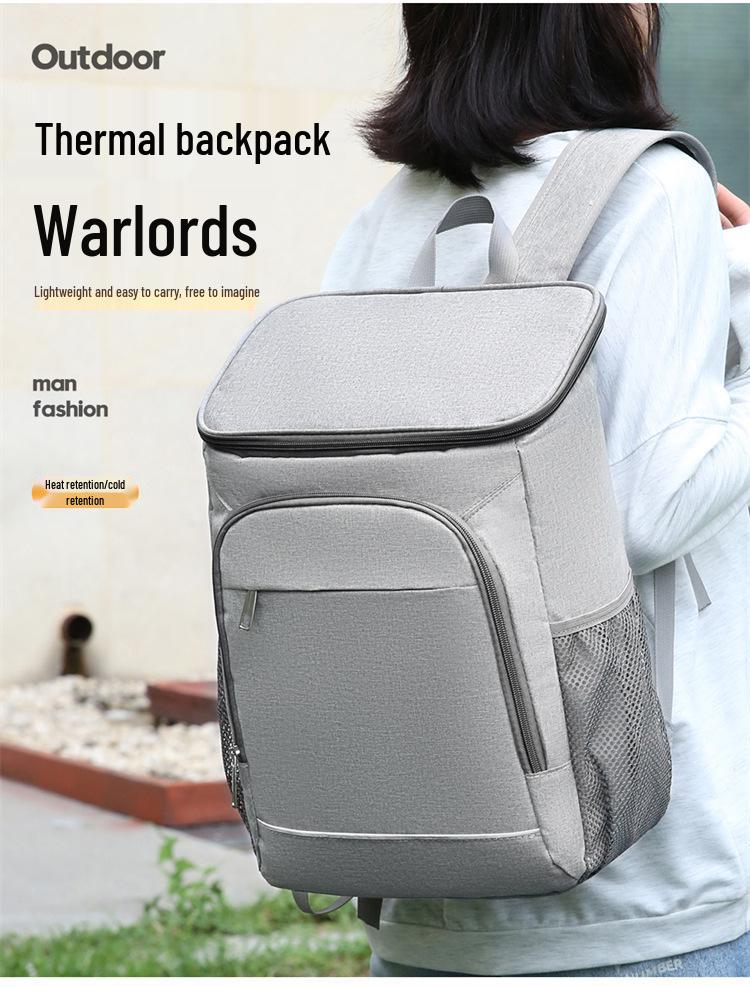 Large Capacity Insulated Leakproof Backpack for Outdoor Picnics and Camping