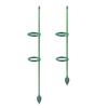Extendable Plant Stakes Plant Support Stakes Set with Movable Clips Adjustable Monstera Support Stakes for Indoor Outdoor Plants Tomato Orchid