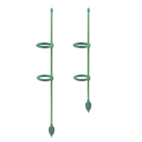 Extendable Plant Stakes Plant Support Stakes Set with Movable Clips Adjustable Monstera Support Stakes for Indoor Outdoor Plants Tomato Orchid