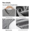 Hengyuanxiang Men's Baby Cashmere V-Neck Knit Vest