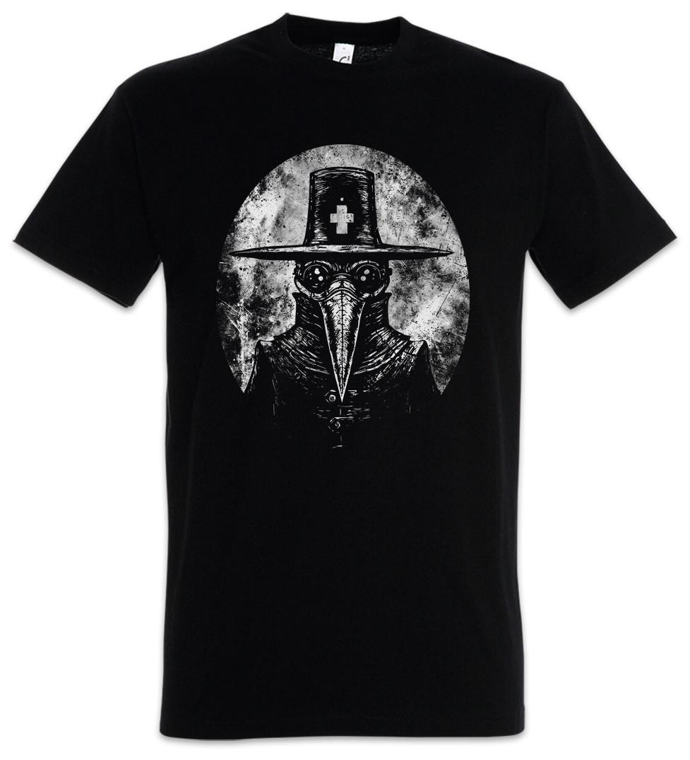 PLAGUE DOCTOR I T-Shirt Mens Womens Tees Top The Black Death Medicine Cure Mask M