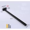 Wall Shelf Bracket Suspended Tripod Shelf Support Hidden Wall Fixed Partition Storage Rack Shelves Angle Bracket Thicken