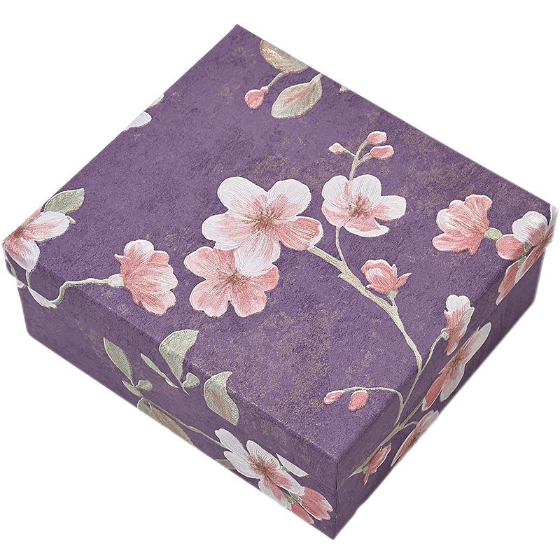 Qixi Festival Zijden Sjaal Cadeaubox – Elegante Verpakking voor Souvenir en Cadeau