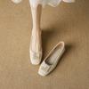 Flat-bottomed casual small single shoes women's 2025 autumn new fashionable versatile soft-soled evening fairy style low-top Doudou shoes