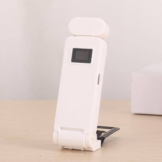 Clip Type Reading Light Rechargeable Portable USB-C Fast Charging Foldable 3 Color Temp 5 Brightness Levels LED Indicators Bed Light