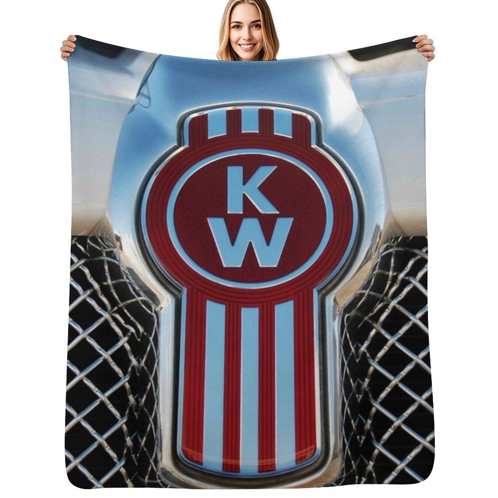 Kenworth emblems Throw Blanket blankets and throws sofa bed Summer Loose Blankets 30x40in
