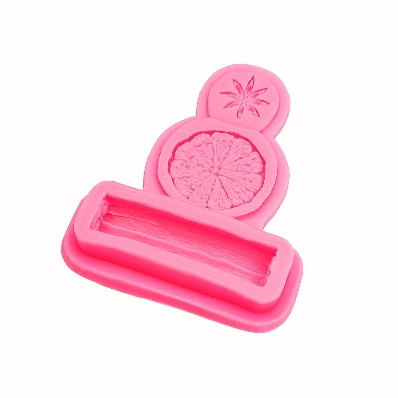 1/2pcs Lemon Slice Star Anise and Cinnamon Shaped Silicone Molds for Candle Soap Resin DIY Craft Mold Wax Cake Decor Tool Molder