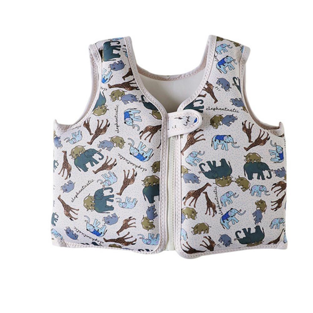 Not Falling Off Child Buoyancy Vest Anti Rollover Inflation-Free Swimming Vest  Water Play