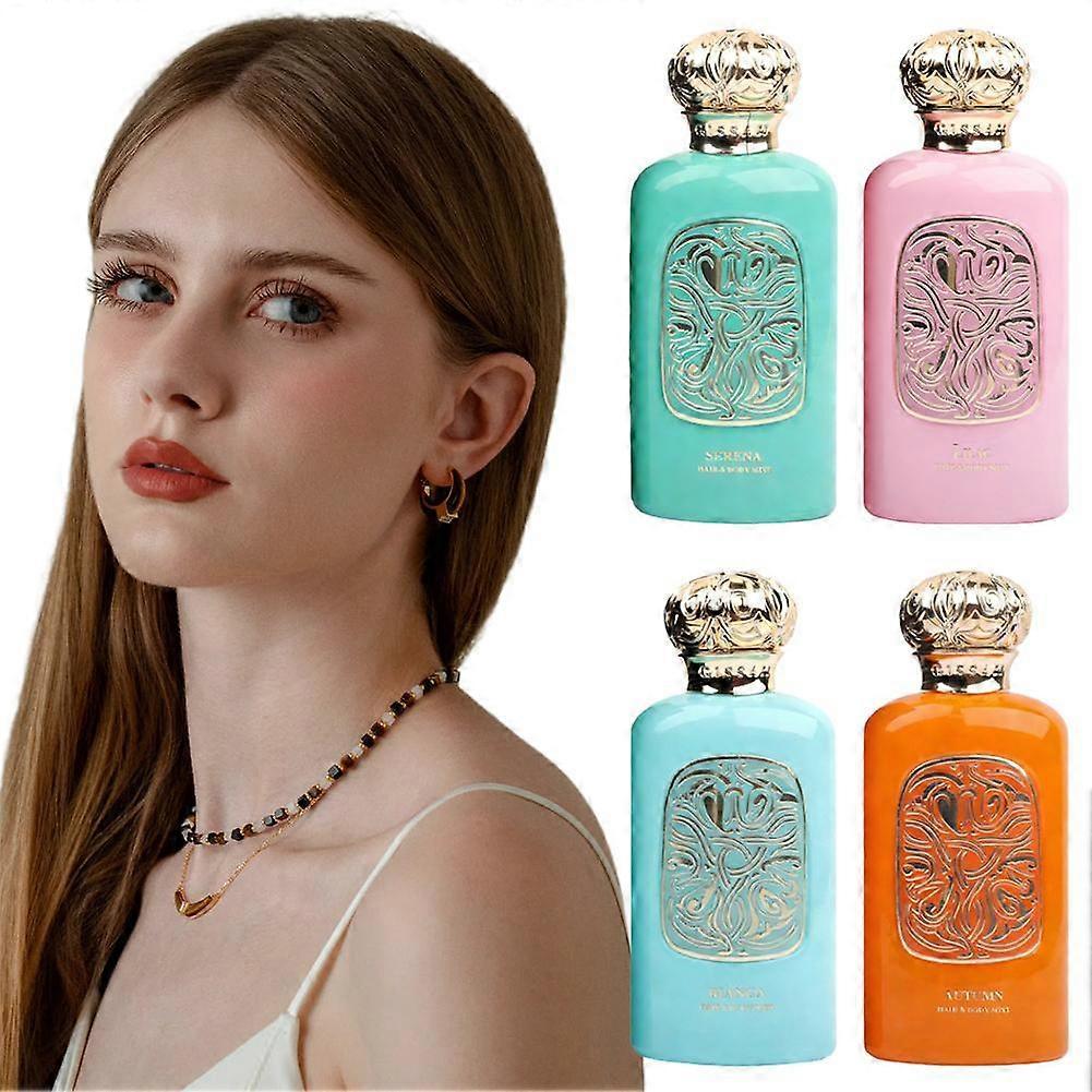 Hair Body Perfume Mist 80Ml Floral Fruity Long Lasting For Women Travel