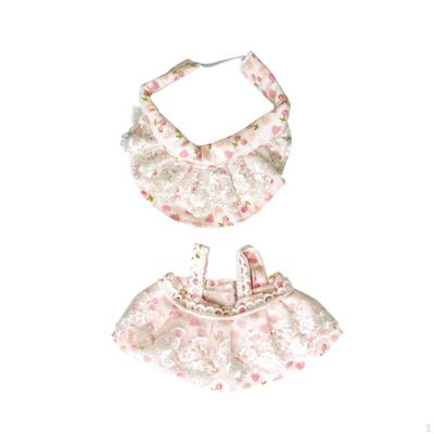 2x Mini Doll Clothes Dress Up Clothing Accessories Comfortable Adorable
