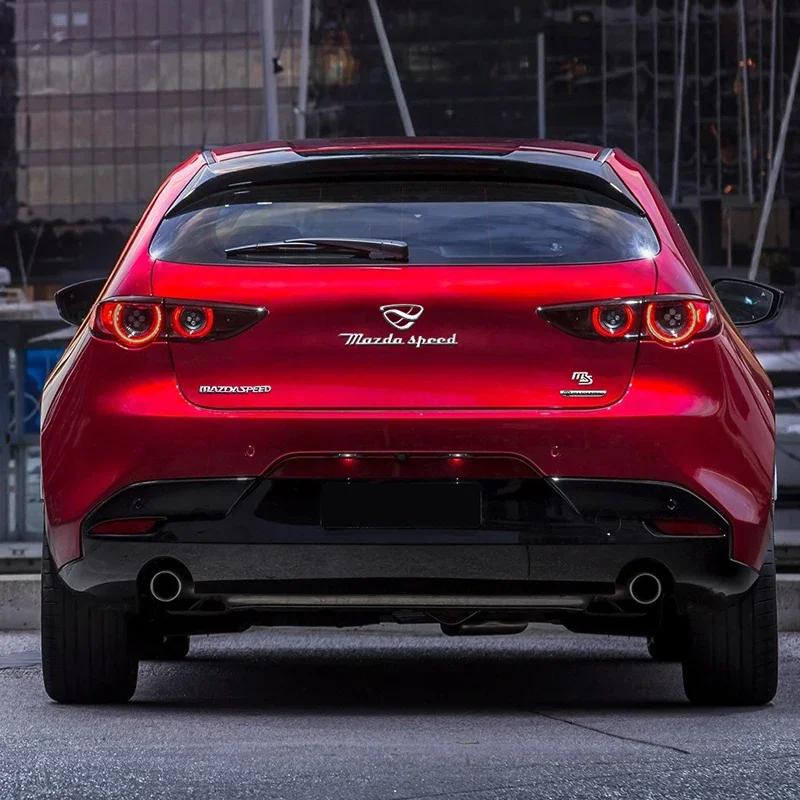 3D Metal Car Sticker MS MAZDASPEED Logo Emblem Decal For Mazda 2 3 5 6 CX-5 CX-7 323 Axela Atenza Auto Body Rear Trunk Styling