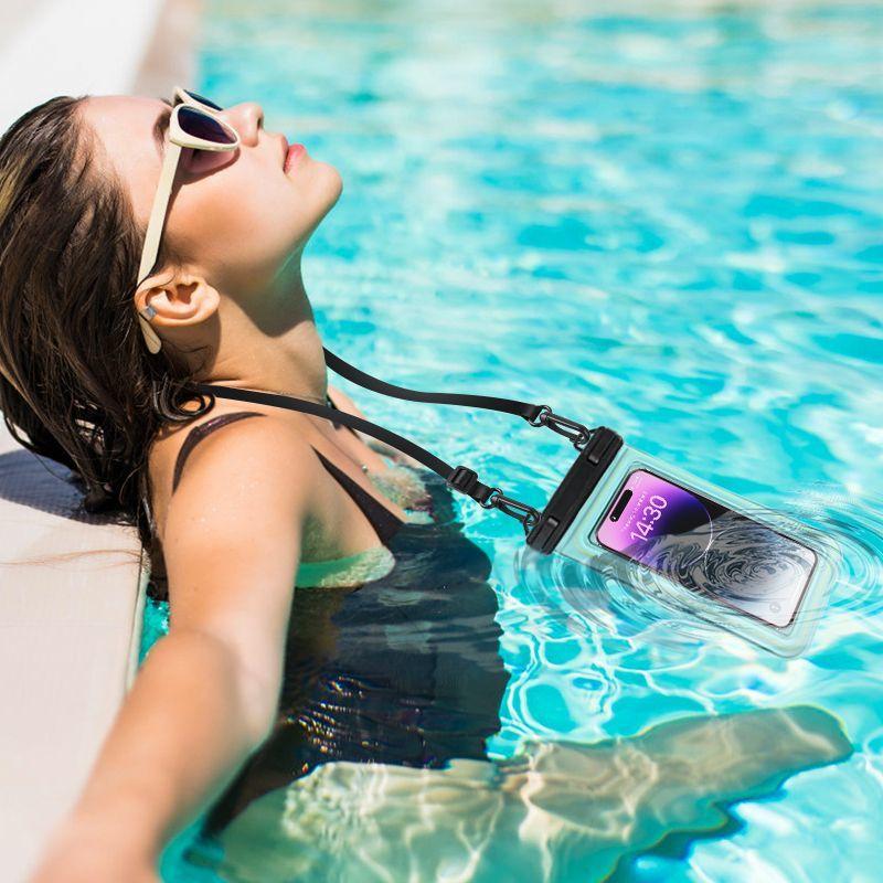 HAISSKY Klassische Schwamm-Schwimmende Wasserdichte Handy-Taschen Für iPhone 17 Pro Max 17 Air 16E15 Plus Samsung Xiaomi Schwimm-Drift-Tasche