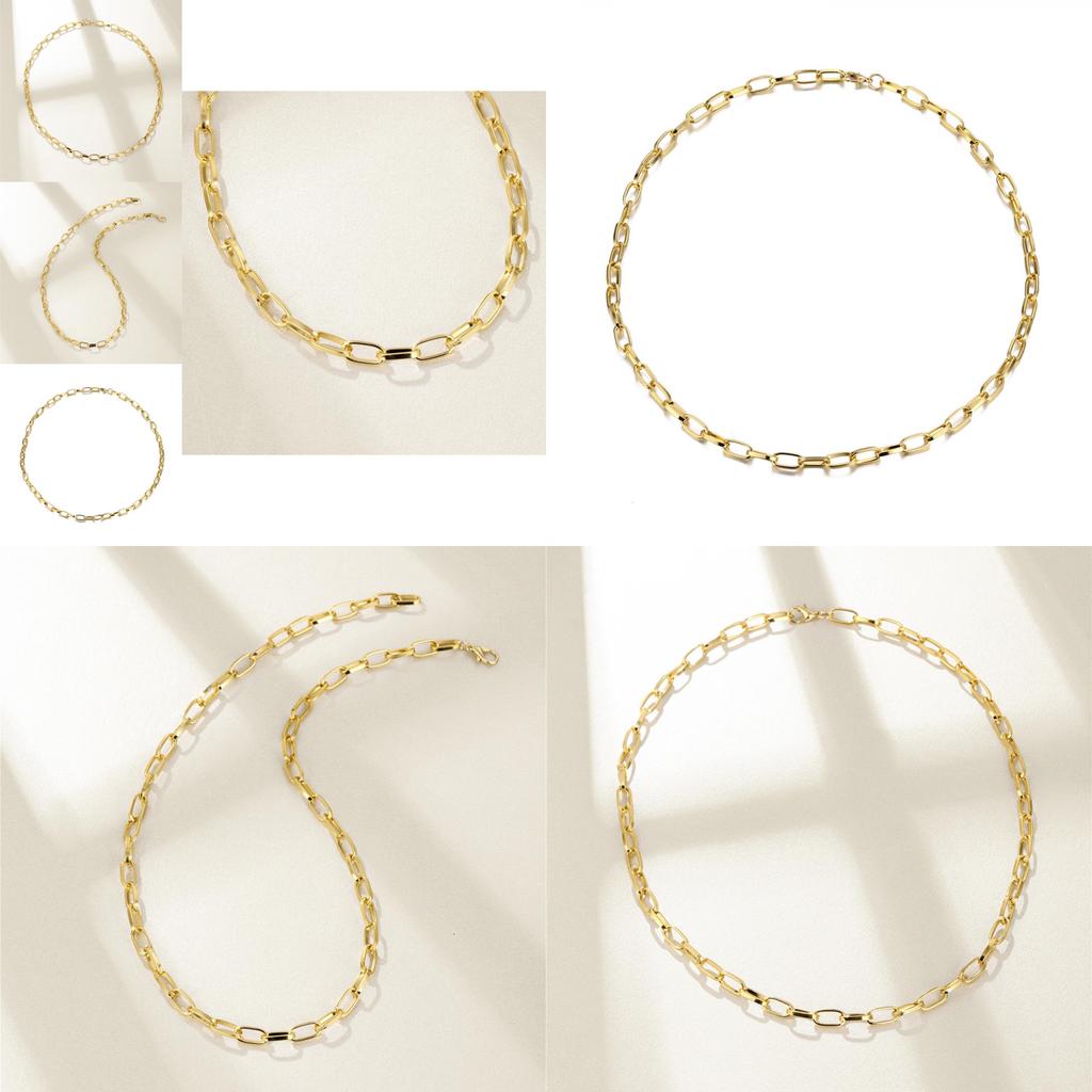 Elegant Women's Chain Necklace With Geometric Design Ideal For Fashion Lovers And Gifts