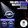 2/4Pcs LED Car Door Welcome Lights Ghost Projector Lamps Decoration Auto Exterior Accessories Only Suit For Opel Insignia 2009