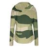 Womens Zip Up Hoodie Lightweight Long Sleeve Camouflage Print Sun Protection Jacket with Hood and Pockets for Outdoor Activities