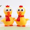1 Stück-Hundespielzeug mit Geräusch Kleine Größe Schreiendes Huhn Haustierhundespielzeug Schreiendes Huhn/Freilaufendes Huhn