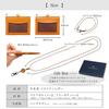ID Card Employee ID Card Name Badge Genuine Italian and Name Neck Strap with Extendable Pass Holds 4 Cards IID1 [BLUE SINCERE] Holder, Case, Case,