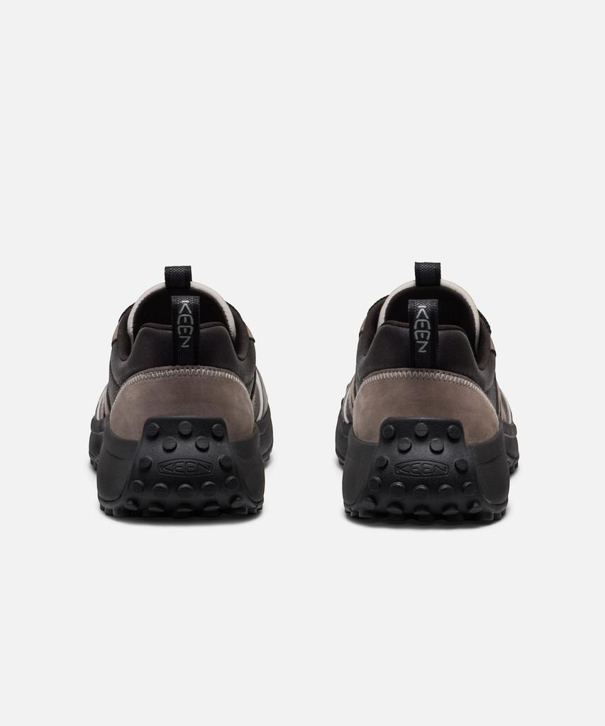Keen Ks86 Men'S Leather Sneakers Black/Steel Grey