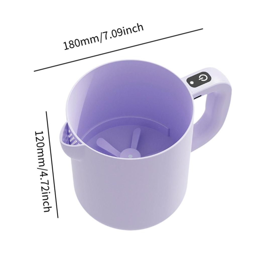 Batteur à œufs électrique sans fil portatif 2 en 1 Bol à laver le riz 1 L Mélangeur à œufs manuel pour restaurant Gadgets de cuisine à domicile