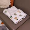 Plush Double-Layer Dog Blanket & Cushion - Thick, Anti-Dirt Cover for All Seasons