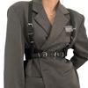 Cinture con Imbracatura in Ecopelle PU alla Moda per Donne Bretelle Body Harness Corsetto Abbigliamento Gotico Fetish Accessori Harness