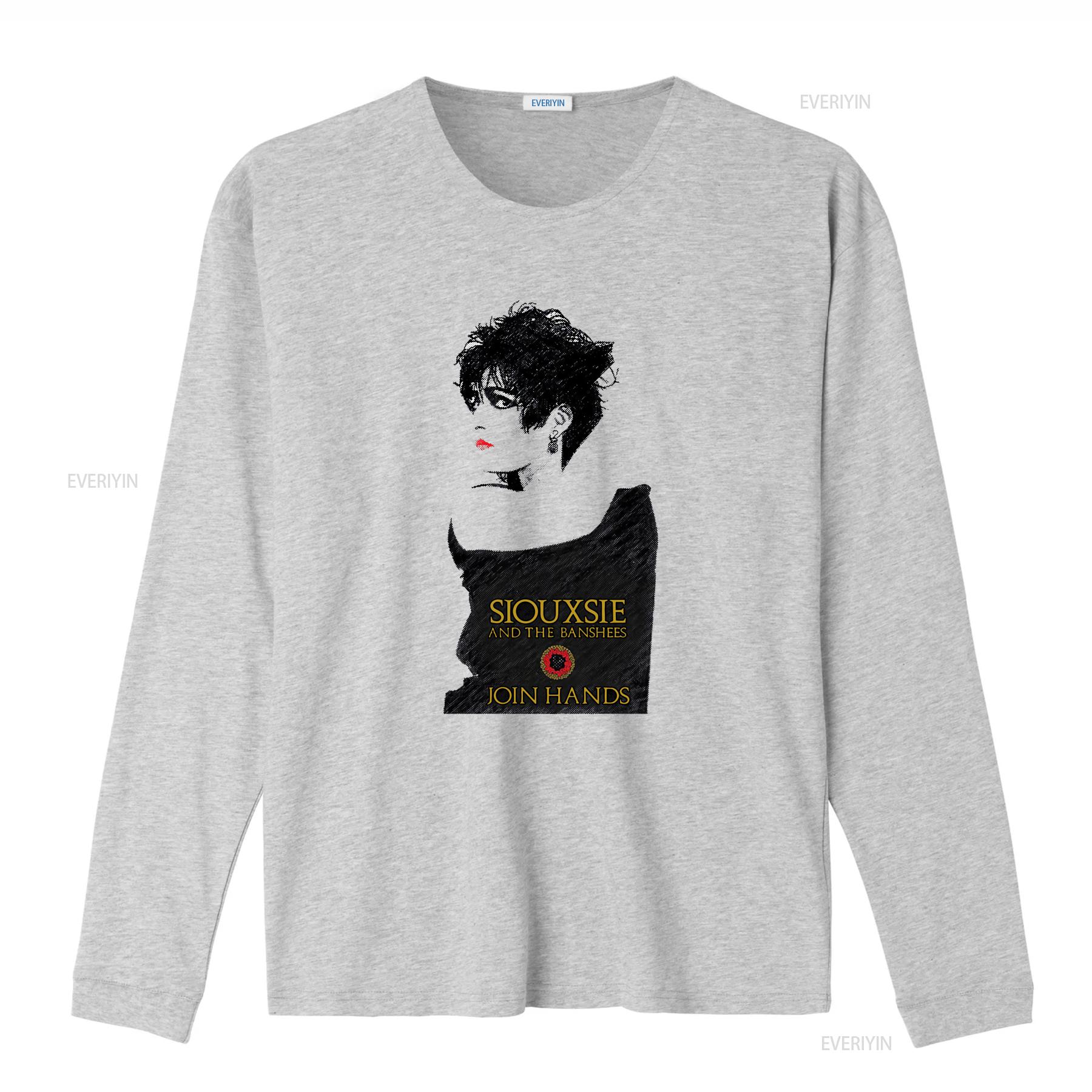 

Siouxsie And The Banshees Join Hands Punk Rock Retro Cool Top T Shirt C1657 vintage Washed streetwear fashion Unisex Soft 4XL