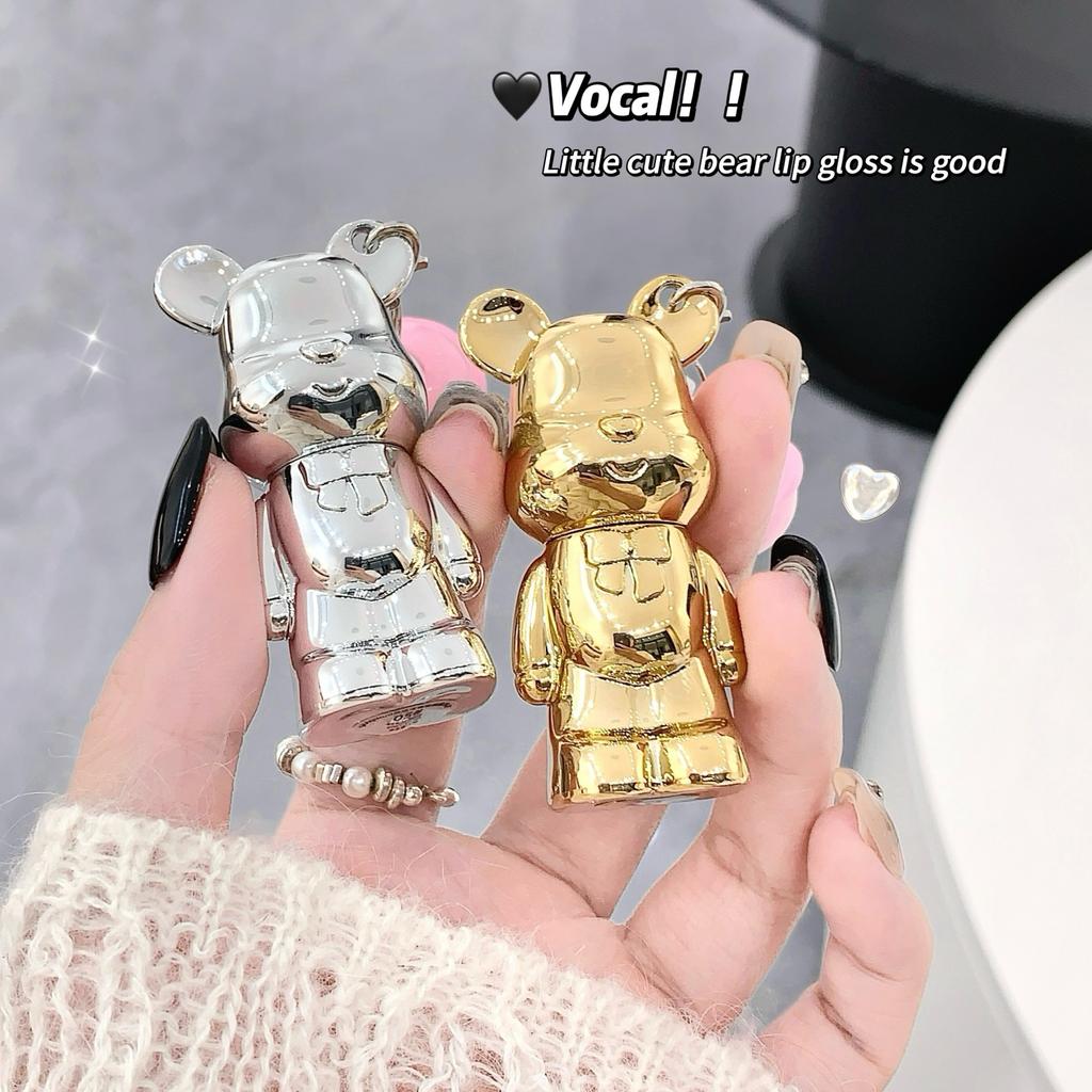 SHAQINUO Bear Mist Lip Mud Lipstick