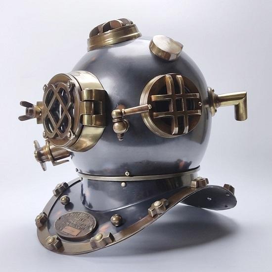 Diving helmet, US Navy Mark, Nautical Diving helmet, Scuba Diving helmet, Commando Diving helmet, Mark V Diving helmet, Antique Diving hel..