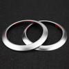 2Pcs Car Side Air Conditioning Vent Ring Frame Cover Trim for Mercedes Benz E Class W213 16 18