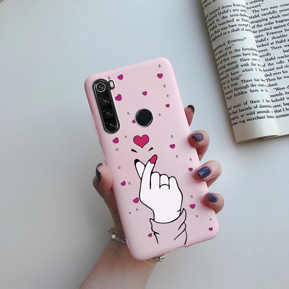 For Cover Xiaomi Redmi Note 8 Case Soft Silicone Painting Phone Case Xiaomi Redmi Note 8 Pro Cover Funda Redmi Note 8 T 8T Case