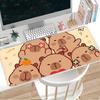 Mauspad Schreibtischzubehör Computer Laptop Pad Büro Pad Spielkonsolen Pad Tastatur Mauspads Wasserdicht Niedliches Capybara