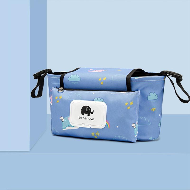 Waterproof Stroller Mummy Bag Baby Diaper Nappy Bag Baby Organizer Bag Travel Carriage Cart Basket Hook Stroller Accessories