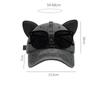 Cat Ears Aviator Glasses Baseball Cap Sunglasses Ductongue Cap Washed Bacto The Cap Street Hiphop Cap Sunscreen Sun Hat
