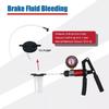 Hand Held Pressure Pump Tester Manual Operation Brake Fluid Bleeder  Vehicle Service
