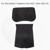For Tesla Model 3/Y/3+ Car Front Rear Trunk Mat Pad Storage Box Non-slip Mats Dust-proof Flocking Fabric 2017-2024 Accessories