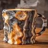 Tasse à café translucide en cristal minéral de luxe élégante de 200 ml pour la maison ou le bureau