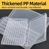 1Pcs Clear Tool Parts Storage Case Plastic Hardware Tool Box  For Twist Drill Tap Accessories
